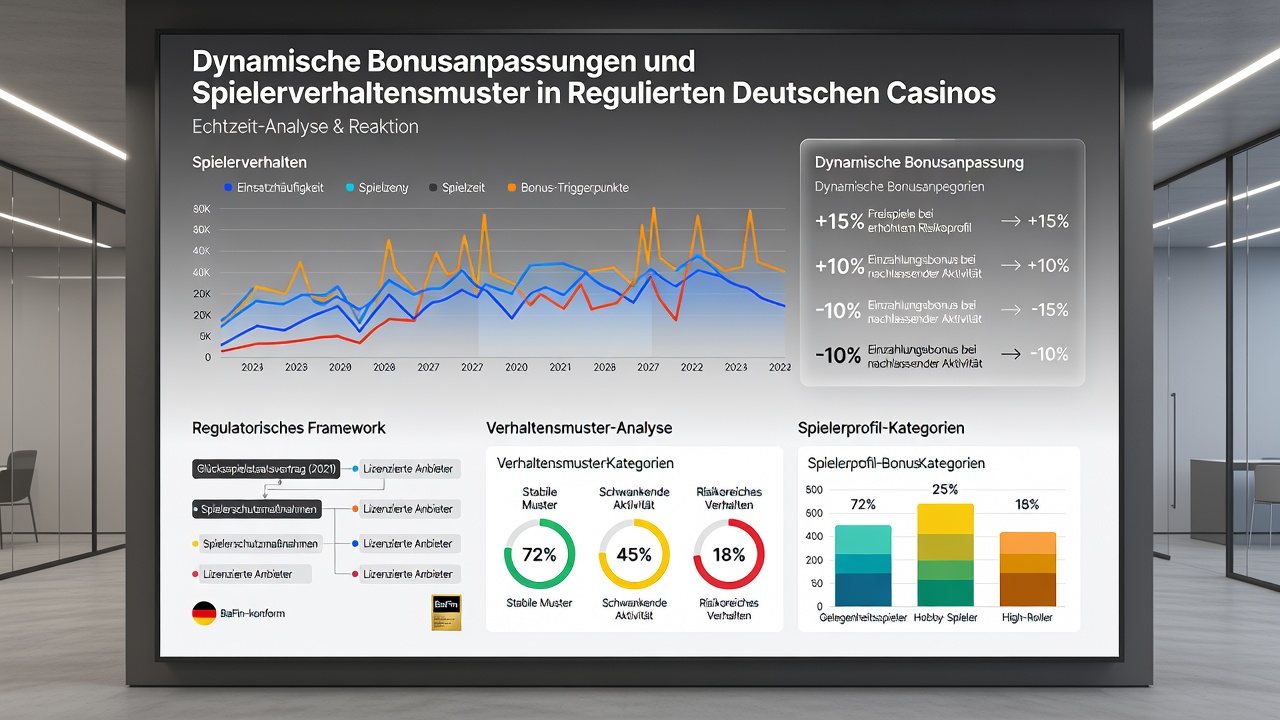 Analyse von Spielerverhaltensmustern und Bonusanpassungen