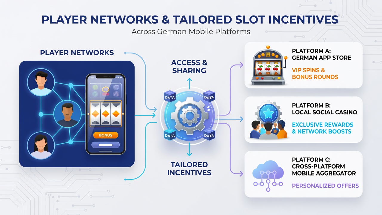 Darstellung von Datenflüssen und personalisierten Anreizen in mobilen Slot-Netzwerken