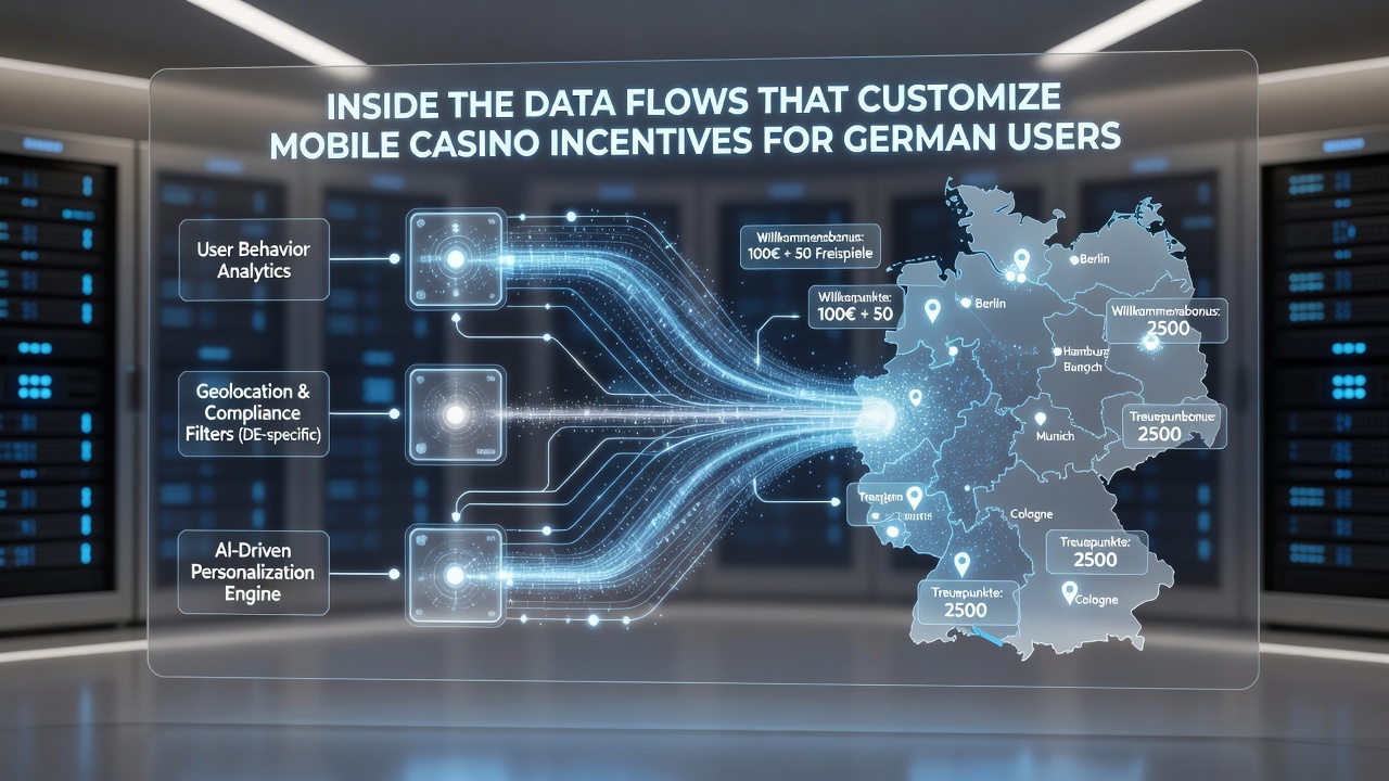 Visualisierung von Algorithmen und Datenverarbeitung für personalisierte Casino-Anreize