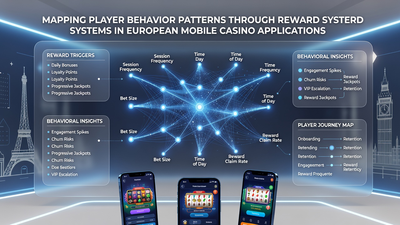 Datenvisualisierung von Belohnungsmechanismen und Spielerverhalten in europäischen Casino-Apps