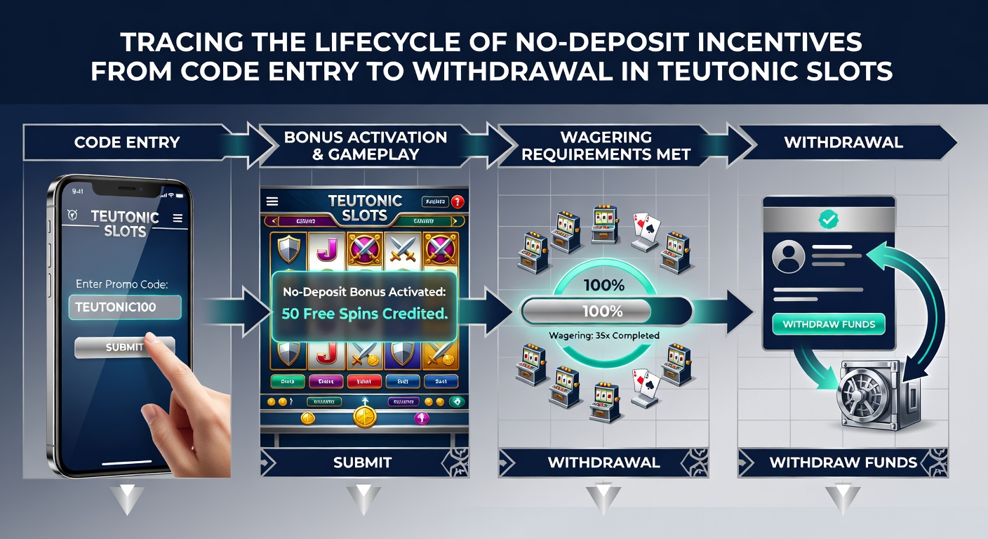 Visualisierung des Bonus-Lebenszyklus von der Code-Eingabe bis zur Auszahlung in deutschen Online-Slots