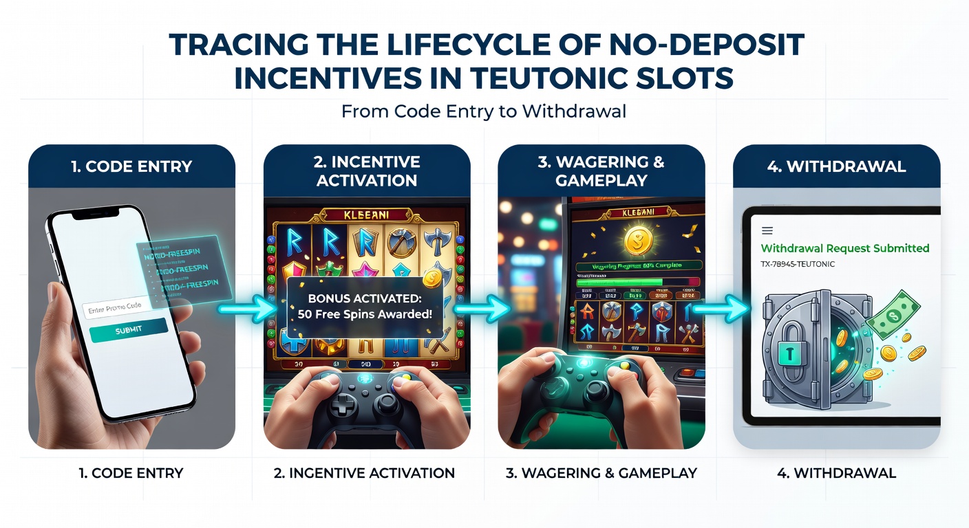 Darstellung der Auszahlungsphase mit Wallet-Integration und Prüfverfahren bei Teutonic Slots