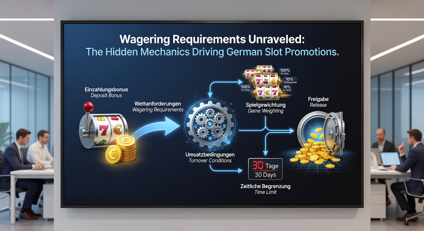 Detaillierte Infografik zu Fallstricken bei Umsatzbedingungen in deutschen Casinos, inklusive Beispielen für Berechnungen und Limits